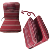 Arabe saoudien/Sadu tissu plancher réglable inclinable pliant méditation sol pliant chaise de méditation coussin