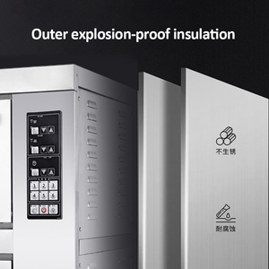 Panificação Industrial Comercial Painel de Controle Inteligente Elétrico e Gás Deck Forno Pizza Bread <span class=keywords><strong>2</strong></span> Deck <span class=keywords><strong>2</strong></span> Bandejas Forno de Cozimento para Padaria - Product Image 4
