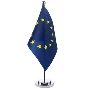 <strong>Supplier</strong> Top Seller 2025 World National <strong>Flags</strong> Polyester <strong>Office</strong> <strong>Table</strong> <strong>Flag</strong> Custom Desktop <strong>Flags</strong> Stand - Product Image 1