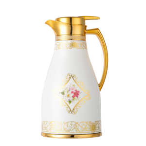 Giữ Nước Cà Phê Nóng Lạnh Trắng Xanh Sang Trọng Arabic Chân Không Flasks & Thermoses Với Glass Refill - Product Image 2