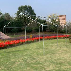 Abri de voiture portable GARDENWILD YS-CC-3X6M <span class=keywords><strong>Orange</strong></span>, durable, facile à assembler, en acier de haute qualité, imperméable, revêtement PE - Product Image 2