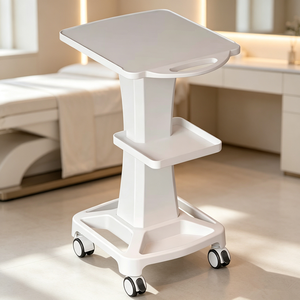 Chariot de beauté à petites bulles multifonctionnel à 4 roues, étagère mobile haut de gamme, chariot à outils pour salon de beauté - Product Image 4