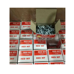 Chụp ốc vít ổ đĩa chân mạ kẽm bê tông móng tay màu đỏ nhấn <span class=keywords><strong>enk</strong></span>/NK ổ đĩa chân - Product Image 2