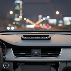 Placa de Matrícula Temporal de Alta Calidad para Coche, con Botón de Ocultación Magnética, de Lujo, de Aleación de Aluminio, Señal de Reubicación de Vehículos - Product Image 4