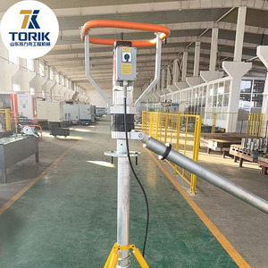 휴대용 전기 모터 파일 드라이버 고효율 및 하중 모멘트 미니 태양광 지면 스크류 드라이버 - Product Image 5