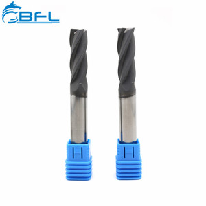 BFL Solid Carbide 4 Flute End Mill With <strong>Diamond</strong> Coating CNC Cut <strong>Bit</strong> - Product Image 2