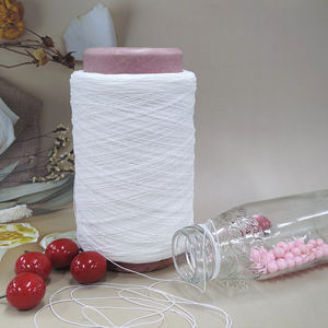 Fil à tricoter et à tisser en nylon filé, recouvert, haute ténacité, haute densité, couleurs personnalisées, pour élastiques de chaussettes, vente en gros - Product Image 1