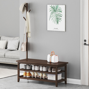 <b>Shoe</b> <b>Rack</b> With Bench Storage Cabinet Space Saving Indoor <b>Shoe</b> Organizer For Entryway Or Dormitory - Product Image 3