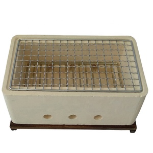 Parrilla Yakitori Estilo Japonés para el Hogar, Parrilla de Cerámica para Mesa, Parrilla Hibachi de Barro Japonés para Cocina - Product Image 4