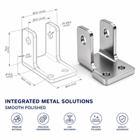 Fabrication sur mesure de supports en L en acier inoxydable de précision, découpe laser, pliage, estampage, soudage, quincaillerie OEM ODM