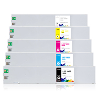 Kartrid Tinta UV LED Kompatibel Premium Xcellent 600ml dengan Chip untuk Printer Fujifilm Acuity LED 1600