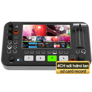 USD512 envío gratis 5 canales HD mi 5,5 pulgadas pantalla grande Video Switcher mezclador transmisión en vivo Sprolink Neolive R2 <span class=keywords><strong>Plus</strong></span> - Product Image 3