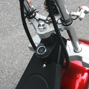 3000w deux batterie amovible 60v 12ah /20ah 5000 watt gros pneu citycoco scooter électrique moto 2000w - Product Image 6