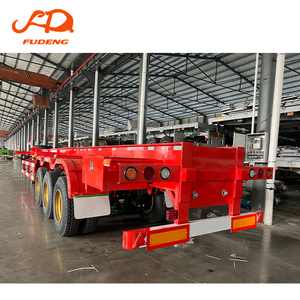 Semi-remorque squelette à bas prix avec fixation antidérapante pour conteneurs, idéale pour le transport de conteneurs portuaires en Afrique de l'<span class=keywords><strong>Ouest</strong></span> - Product Image 4