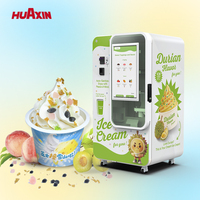 Máquina para Hacer Helados de Alta Resistencia, Gran Capacidad (>10L), Cumple con ADA, Habilitada para SDK, Pago con Monedas y Código QR, Uso Minorista, Certificación FCM