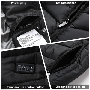 Gilet Riscaldato Leggero con Pacco Batteria Gilet e Giacche Riscaldate Personalizzate - Product Image 6