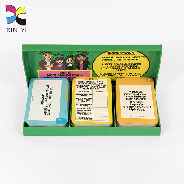 Hot Sale Paper Memory Game Paper Flash Cards