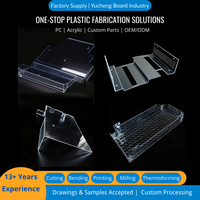 Plaque en polycarbonate PC noir, solide, durable, résistante aux UV, imperméable et aux rayures, pour plaque de protection