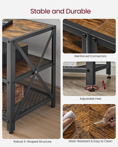 <span class=keywords><strong>VASAGLE</strong></span> <span class=keywords><strong>Console</strong></span> multimédia en bois Meuble de salon Meuble TV - Product Image 3