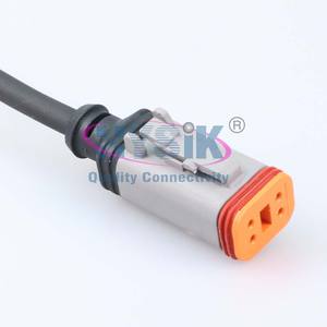 DT06-3S DT04-3P berperingkat IP67 konektor Plug listrik otomotif seri DEUTSCH DT untuk lingkungan industri yang keras - Product Image 3