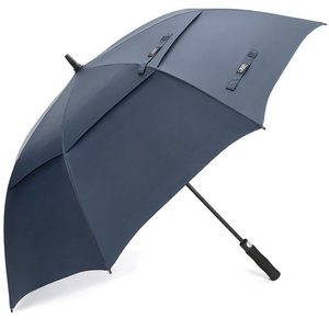 <span class=keywords><strong>Parapluie</strong></span> de golf extra large à double couche, robuste, ouverture automatique, coupe-vent, résistant aux UV, en pongé 190T, avec manche - Product Image 2
