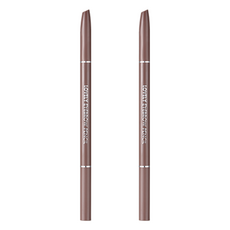 Tony Moly Lovely Crayon à sourcils n ° 6 Latte Brown 2ea-High 2-en-1 Double tête Design mince Maquillage des sourcils longue durée Quotidien - Product Image 1