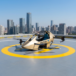เครื่องบินขึ้นลงแนวดิ่ง ปี 2026 EVTOL ขนาดเล็ก ใช้งานง่าย 1 ที่นั่ง ประสิทธิภาพการบินมั่นคง เครื่องบินมีคนขับ รุ่นต้นกำเนิดจากสหรัฐอเมริกา - Product Image 3