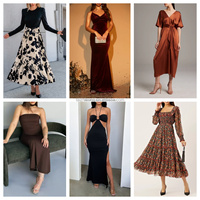 Robe longue plissée à col asymétrique et taille haute avec lacets, nouvelle collection printemps 2026, style européen et américain, pour femme