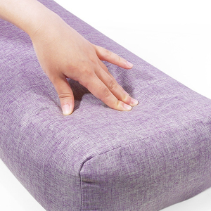 Cojín de Yoga de Espuma de Alta Densidad con Soporte Lumbar, Rectangular, para Ejercicios, con Funda Extraíble y Lavable - Product Image 1