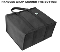 Sac isotherme réutilisable en PP non-tissé imprimé de logo personnalisé livraison de vin de déjeuner portable écologique pour les pique-niques en plein air