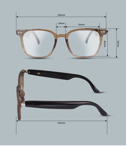 Gafas de Sol Inteligentes con Traducción IA GS07 a Precio Económico para Hombre y Mujer, BTE <span class=keywords><strong>5</strong></span>.4, Protección UV400, <span class=keywords><strong>Lentes</strong></span> Fotocromáticas Impermeables IPX-<span class=keywords><strong>5</strong></span> - Product Image 2