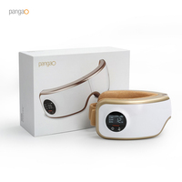 Lunettes de Massage Oculaire Sans Fil Pangao 3D Digitales Intelligentes Chauffantes et Vibrantes pour la Détente et le Soin des Yeux Fatigués
