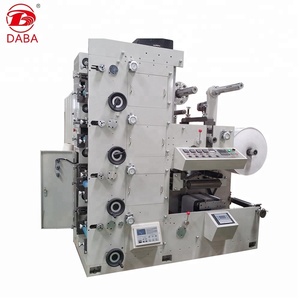 DABA marka tek 4 5 6 renk flekso BASKI MAKİNESİ - Product Image 3