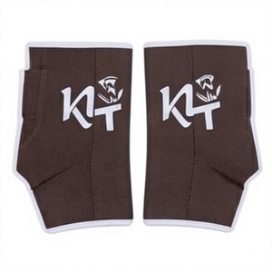 KLTW INT'L Orthèse de cheville en néoprène respirant marron avec fermeture à enfiler pour la stabilisation de la cheville, protection de base unisexe - Product Image 4