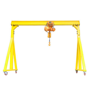 Hauteur réglable 1-5 tonnes palan électrique sans rail Mobile levage Portable portique grue nouveau moteur portée réglable 25 tonnes - Product Image 1