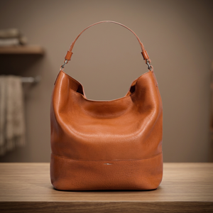 Bolso de Mano Casual de Cuero Genuino Estilo Europeo con Cierre, Impermeable, con Correa de Cadena, Ecológico, Duradero y Portátil para Mujer, 1-1.9L - Product Image 2