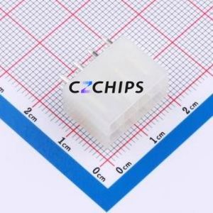 DLL-5569-8A Wire-to-Board Pin Header Through hole Component (THT),P=4.2mm Connector 2x4P 4.2mm Through Hole 8P - Product Image 1