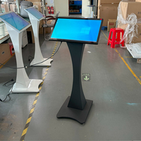 Totem debout d'écran tactile d'affichage numérique d'affichage à cristaux liquides de prix usine 21.5 "32" 43 "55" Animation de publicité de PC d'Android
