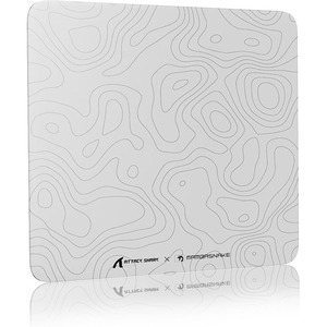 Alfombrilla de ratón para juegos ATTACK SHARK CM05 de vidrio - Vidrio templado 9H con nanotextura <span class=keywords><strong>XL</strong></span> 500x450mm Alfombrilla de ratón profesional para eSports para FPS - Product Image 1