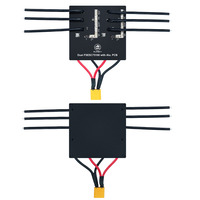 Flipsky Dual FSESC 75100 avec PCB en aluminium 100A 75V ESC basé sur VESC pour planche de surf, longboard, skateboard électrique, vélo électrique, scooter