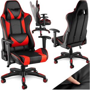 Silla <span class=keywords><strong>Gamer</strong></span> Ergonómica 2D de la Mejor Calidad y Precio, con Iluminación LED, Personalizable, Negra, Nueva, Giratoria, Silla de Oficina para Juegos con LED Azul - Product Image 3