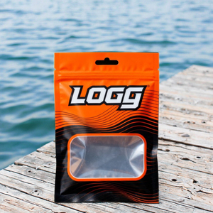 Sac à fermeture éclair à impression numérique personnalisé, pochette d'emballage pour appâts de poisson en feuille d'aluminium résistant à l'huile et à la déchirure des leurres de poisson - Product Image 3