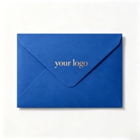 Enveloppe d'invitation personnalisée classique en papier écologique, couleur unie de luxe, impression de logo artistique, pour mariage, entreprise, fête, OEM, ODM, vente en gros