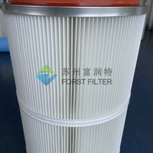 Capuchon <span class=keywords><strong>d</strong></span>'extrémité en acier inoxydable pour traitement des métaux, couvercle anti-poussière industriel en acier inoxydable, cartouche filtrante cylindrique en polyester - Product Image 3