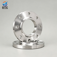 Brida de Acero Inoxidable Marca DTC con Certificación ISO CE 304/316L Forjada con Cara Elevada RF, Conexión Soldada para Tuberías Industriales