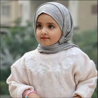 Foulard pour enfants en polyester chiffon satiné jacquard, anti-statique, infroissable, respirant et léger, pour commande en gros BW