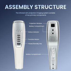 Aist Hospital Visible Infrarrojo Detector Visor Localizador Transiluminador Pantalla de vasos sanguíneos de mano Proyección Buscador de venas - Product Image 6