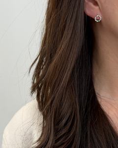 ต่างหูเพชรไวท์บริลเลียนท์02 ไข่มุกทองคำ 14K เครื่องประดับคุณภาพสูง ขายส่ง ผู้ผลิตตามสั่งสำหรับผู้หญิง รับผลิตแบบ OEM ODM - Product Image 3