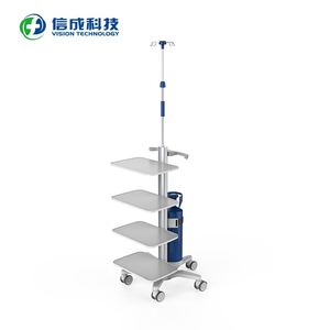 Joran infus logam berkualitas tinggi, keranjang desain industri gaya digunakan di rumah sakit, Area konter - Product Image 1