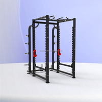 Station multifonctionnelle professionnelle à cadre complet, rack de musculation multifonction, machine Smith, équipement de gym pour la maison